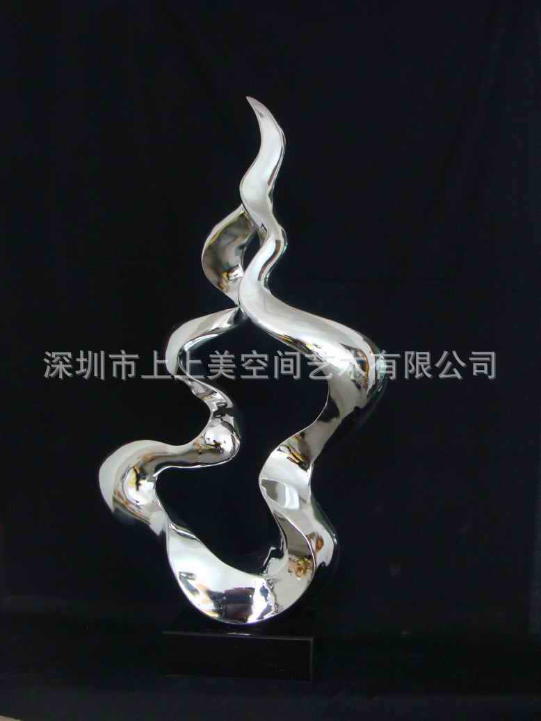 风生水起 简约现代欧式风格的電鍍抽象艺术品摆件魅力解读